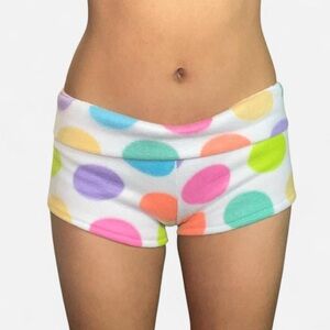 Y2K Colorful Polka Dot Shorts